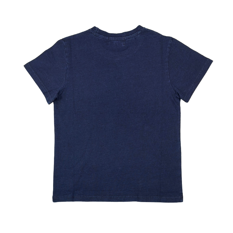 Navy Wash Snake Tee