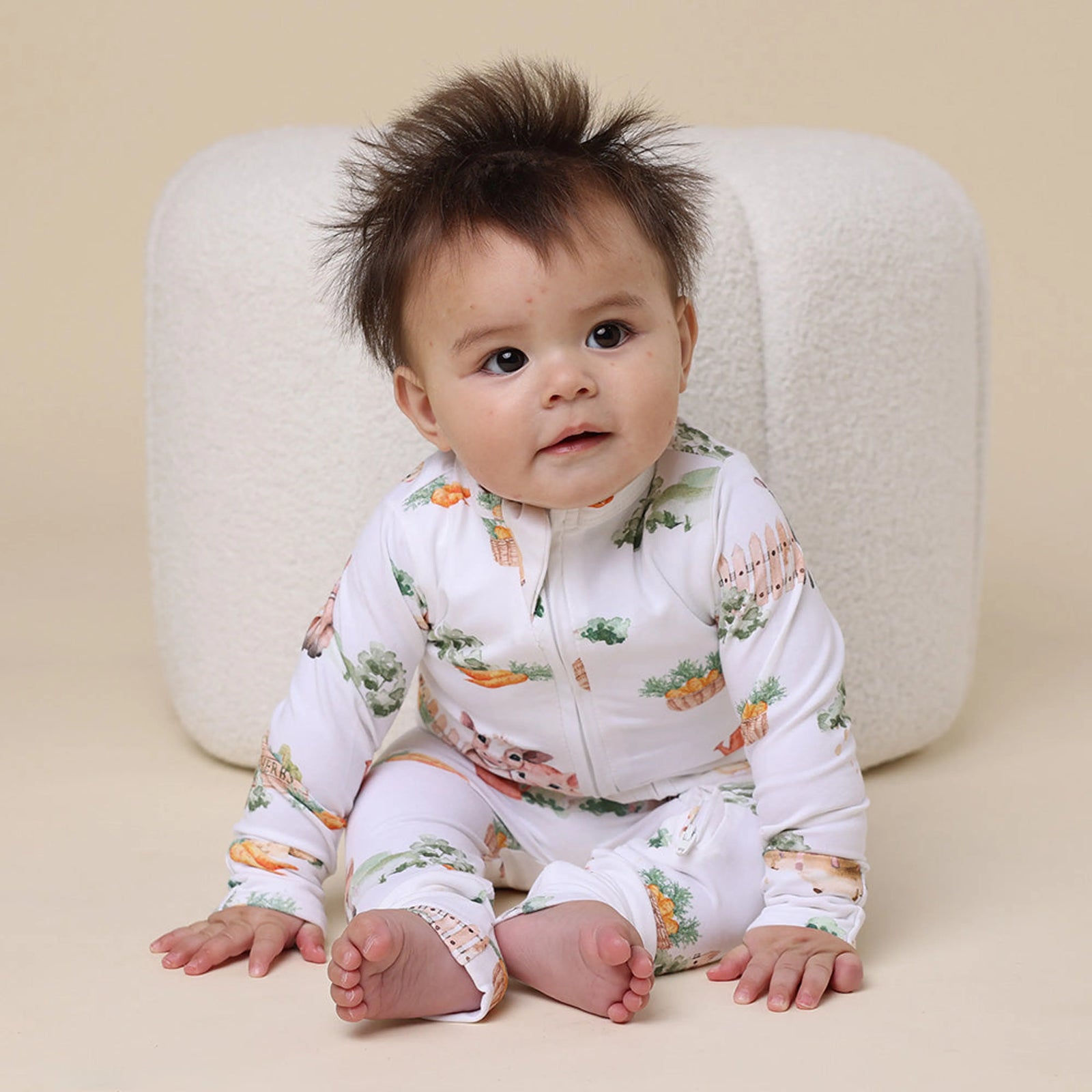 Farm Organic Snugglesuit Convertible Romper