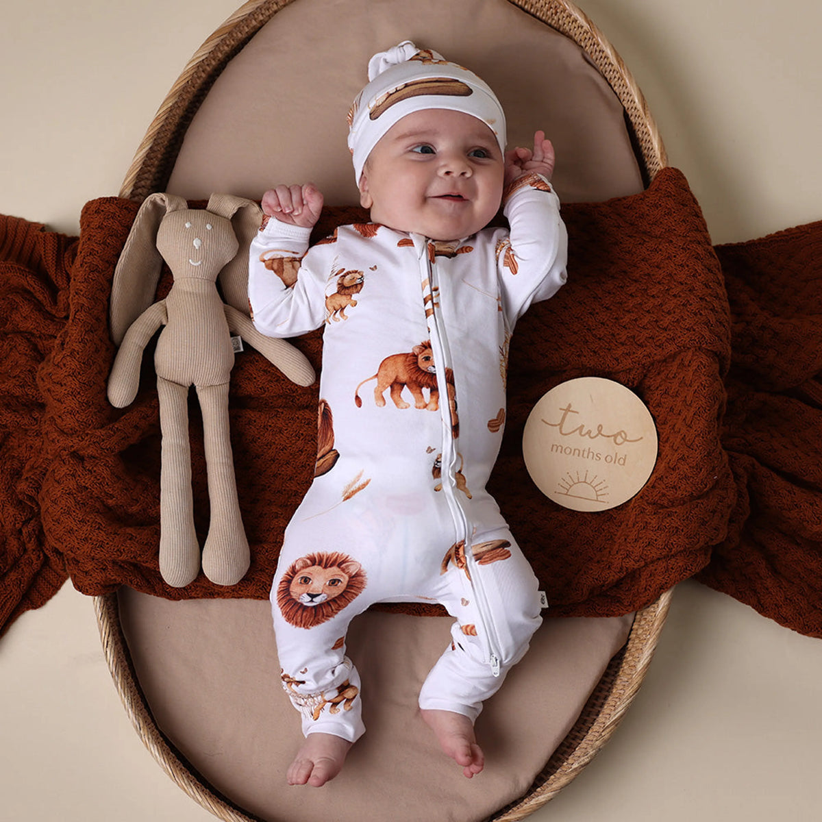 Lion Organic Snugglesuit Convertible