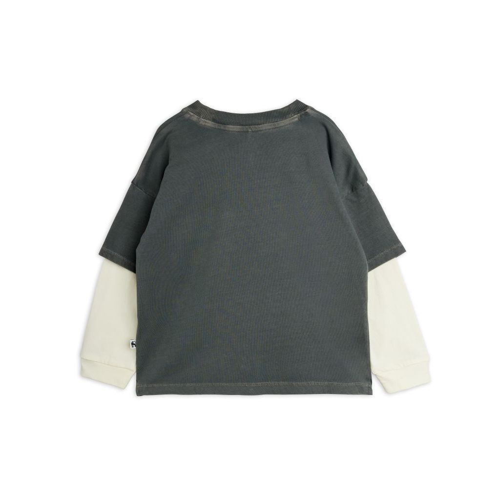 Field Notes Embroidered Long Sleeve Top