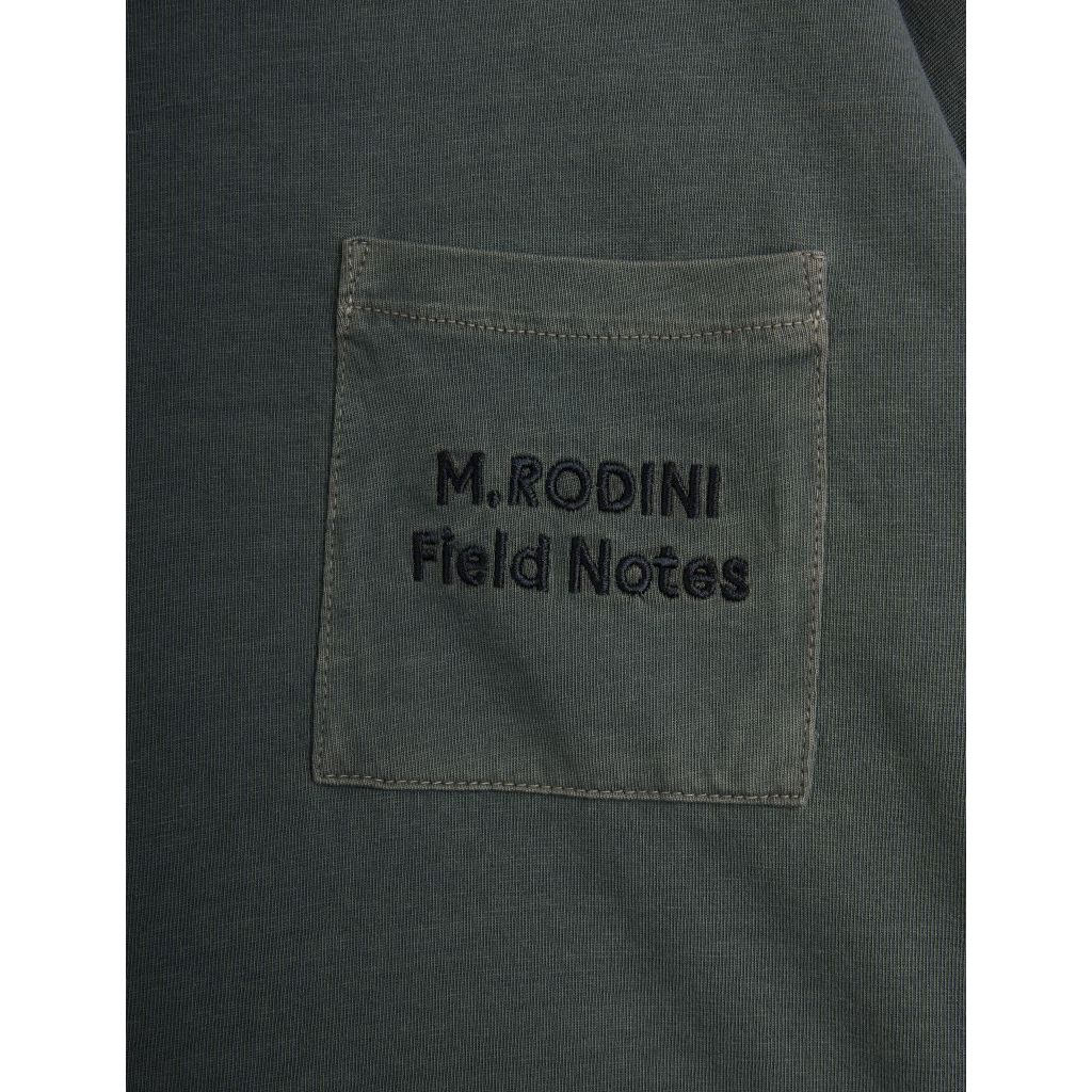 Field Notes Embroidered Long Sleeve Top