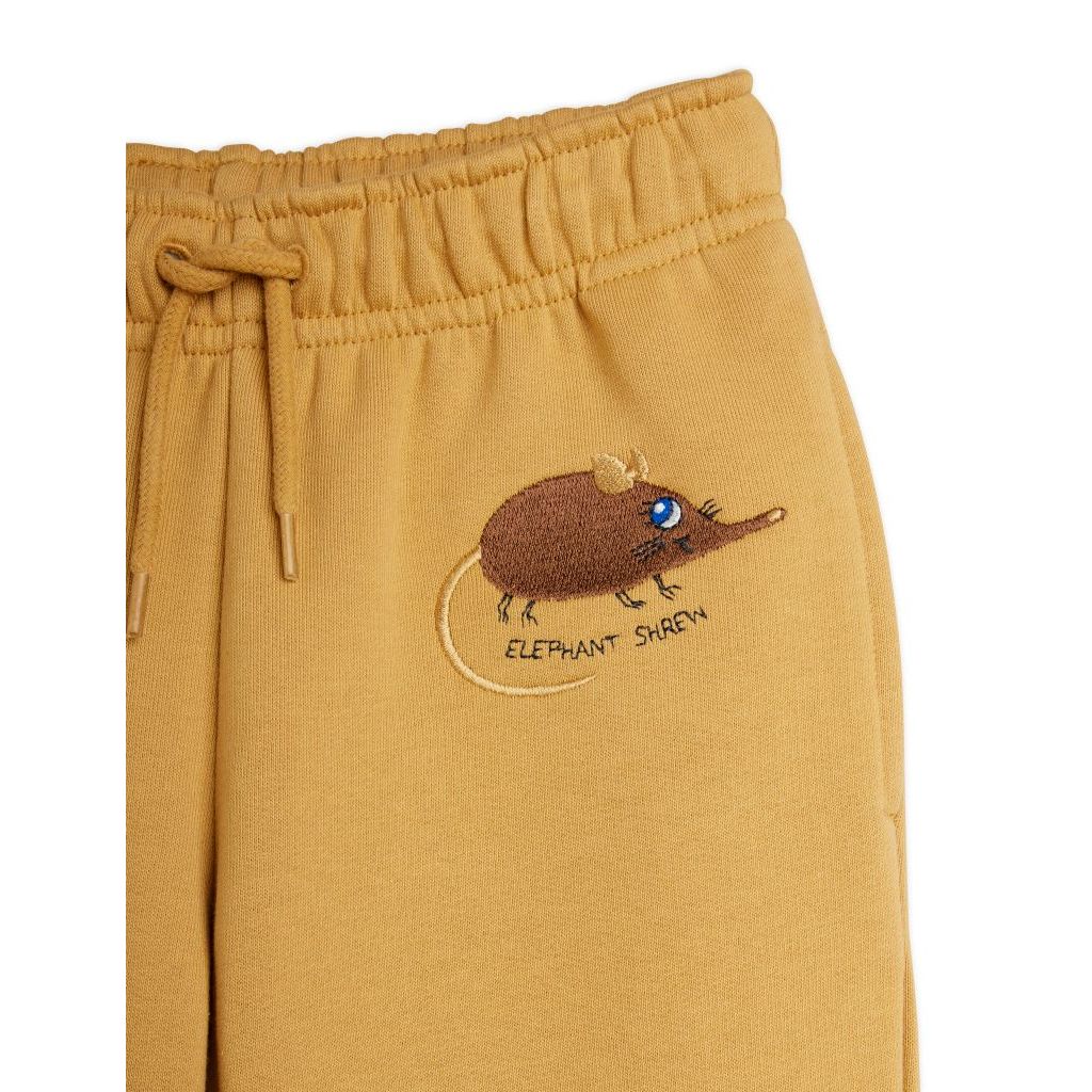 Elephant Shrew Embroidered Sweatpants