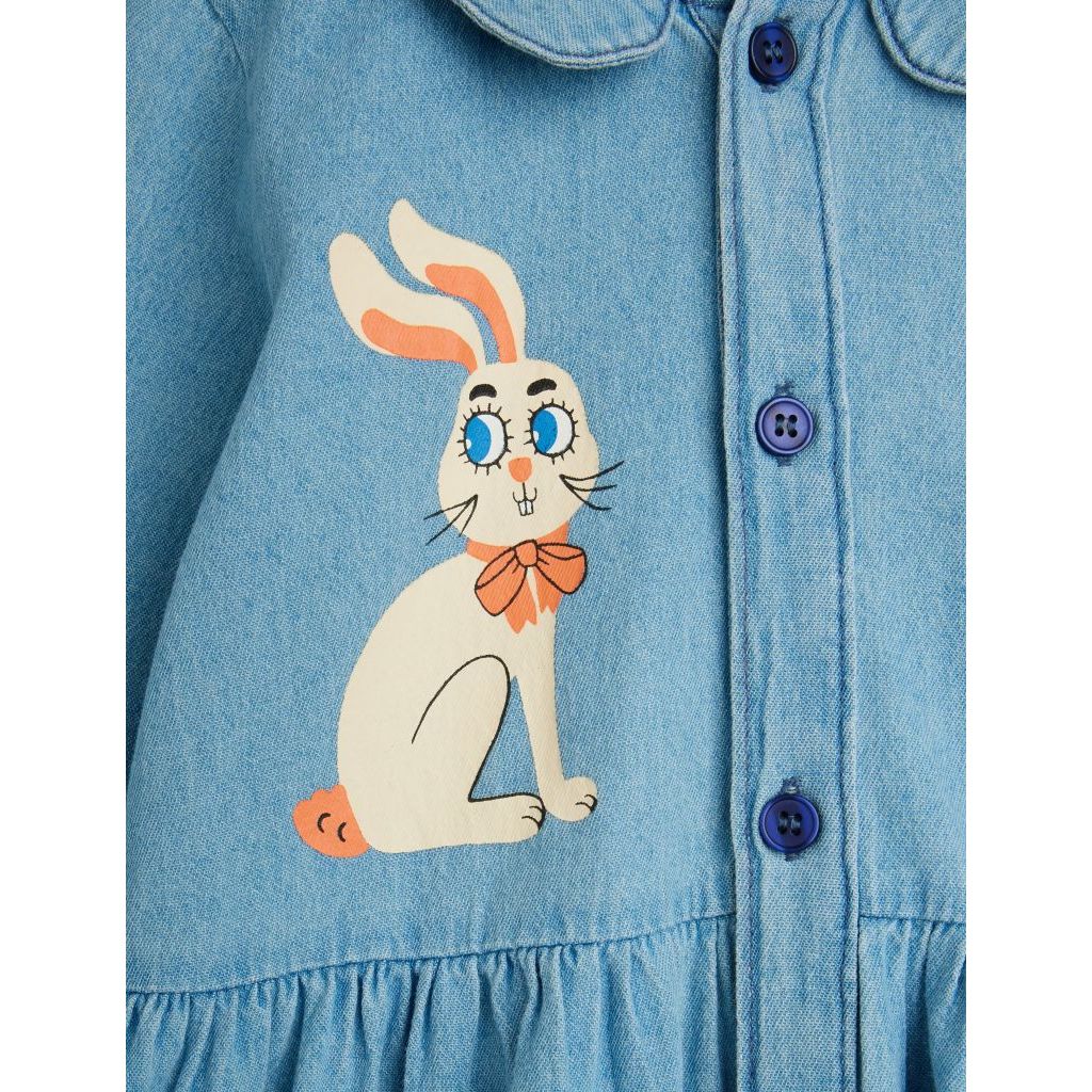 Light Denim Rabbits Dress