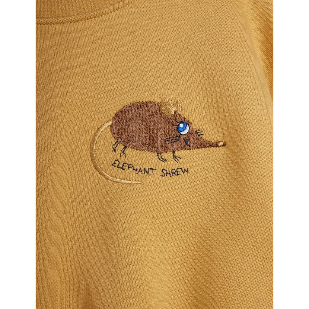 Elephant Shrew Embroidered Sweatshirt