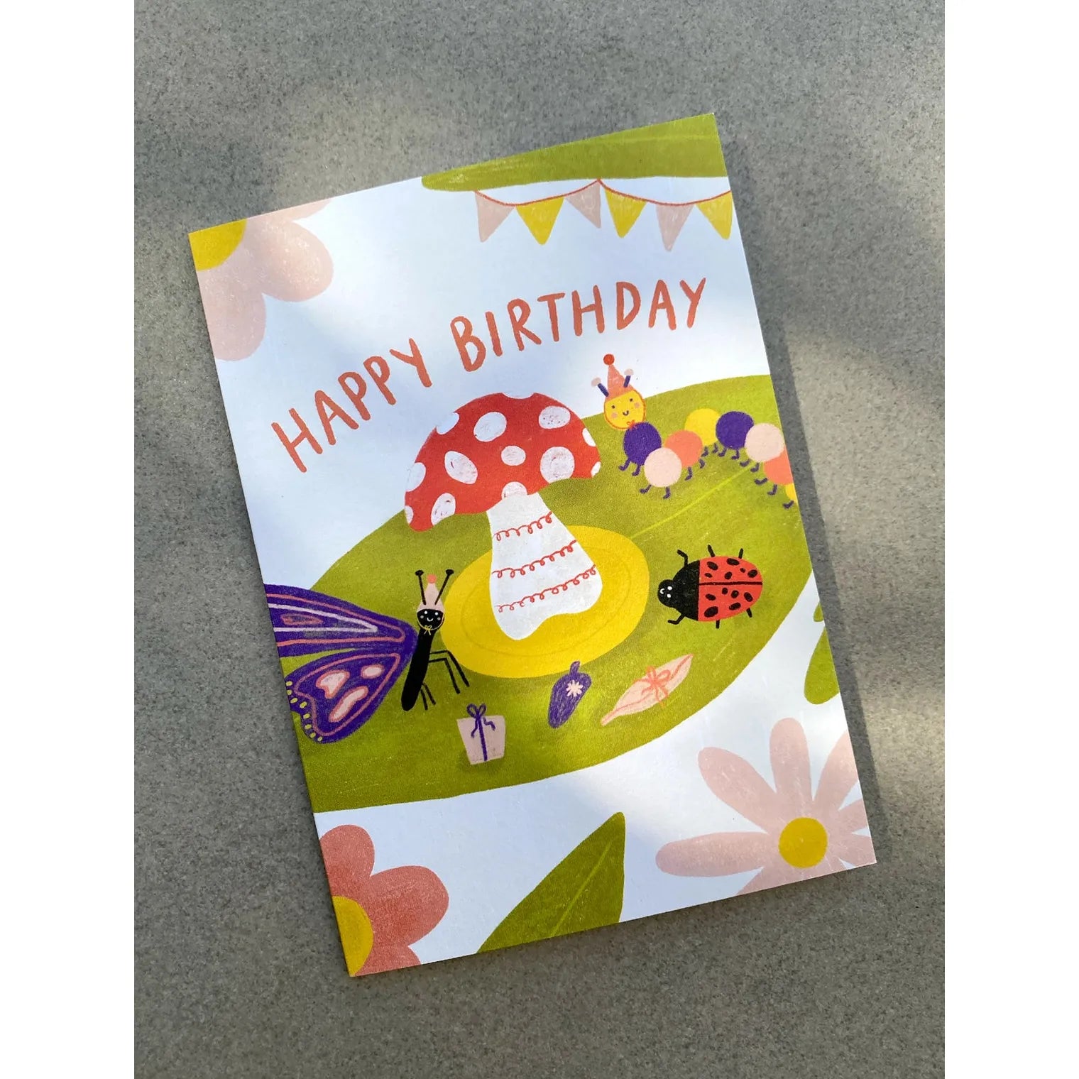 Bug Party Birthday Card