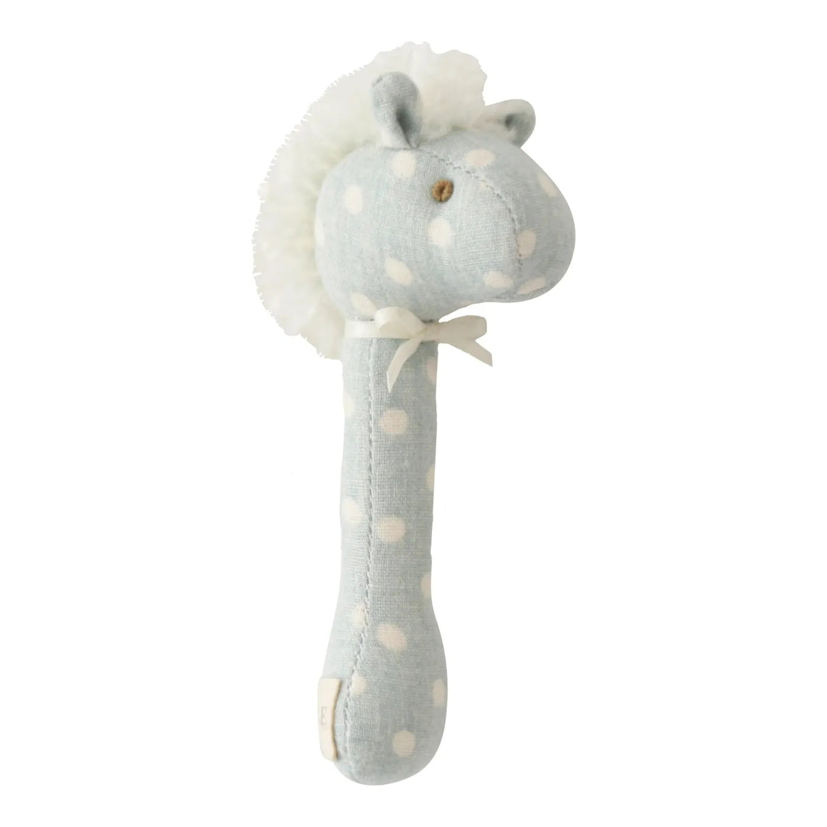 Horse Stick Rattle Duck Egg Blue