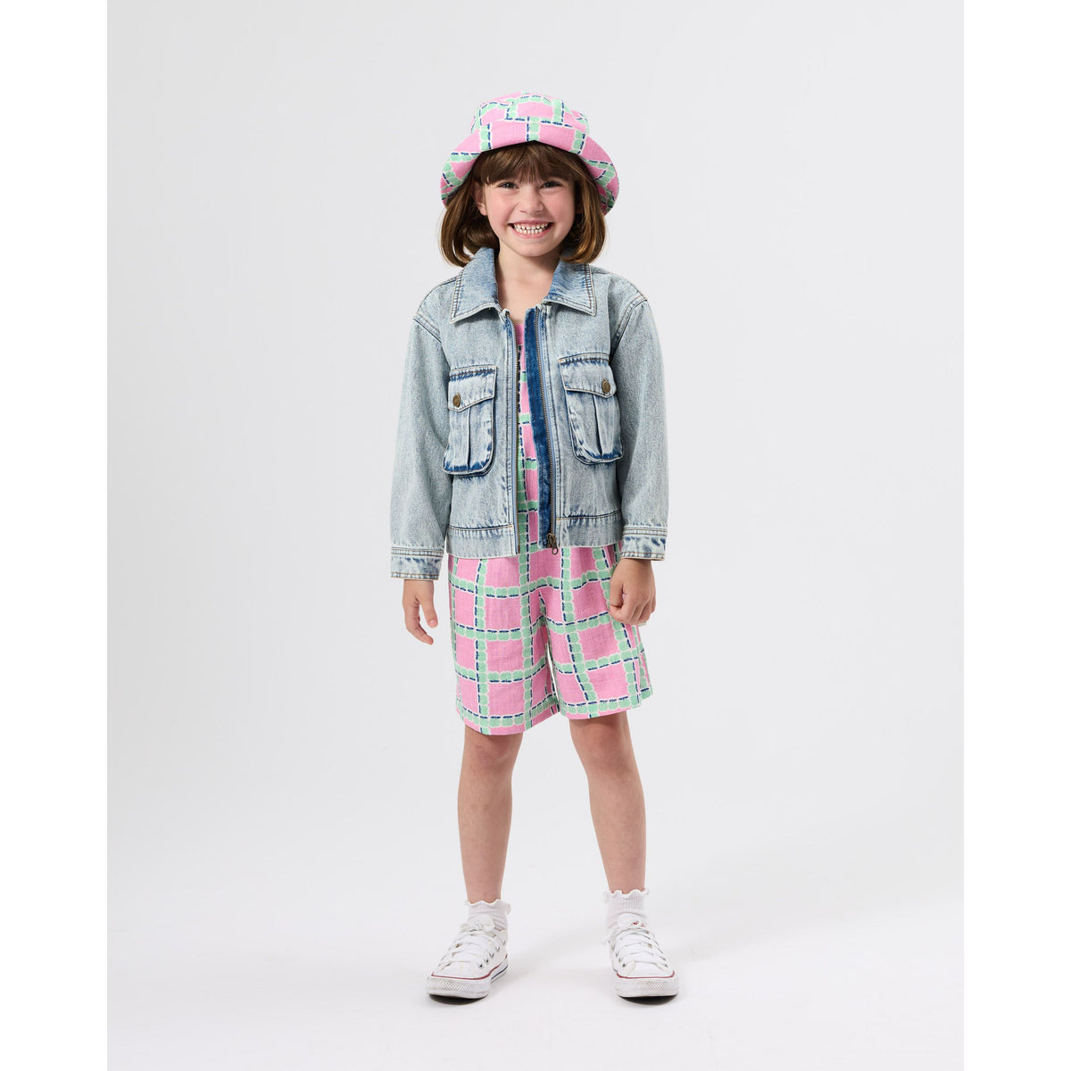Apple Check Bucket Hat