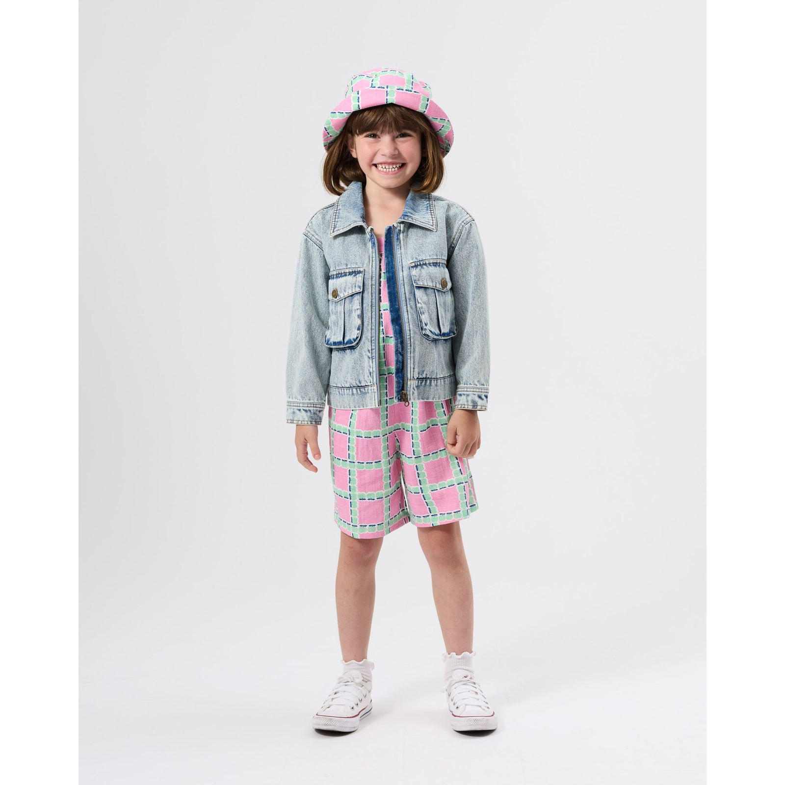 Apple Check Bucket Hat