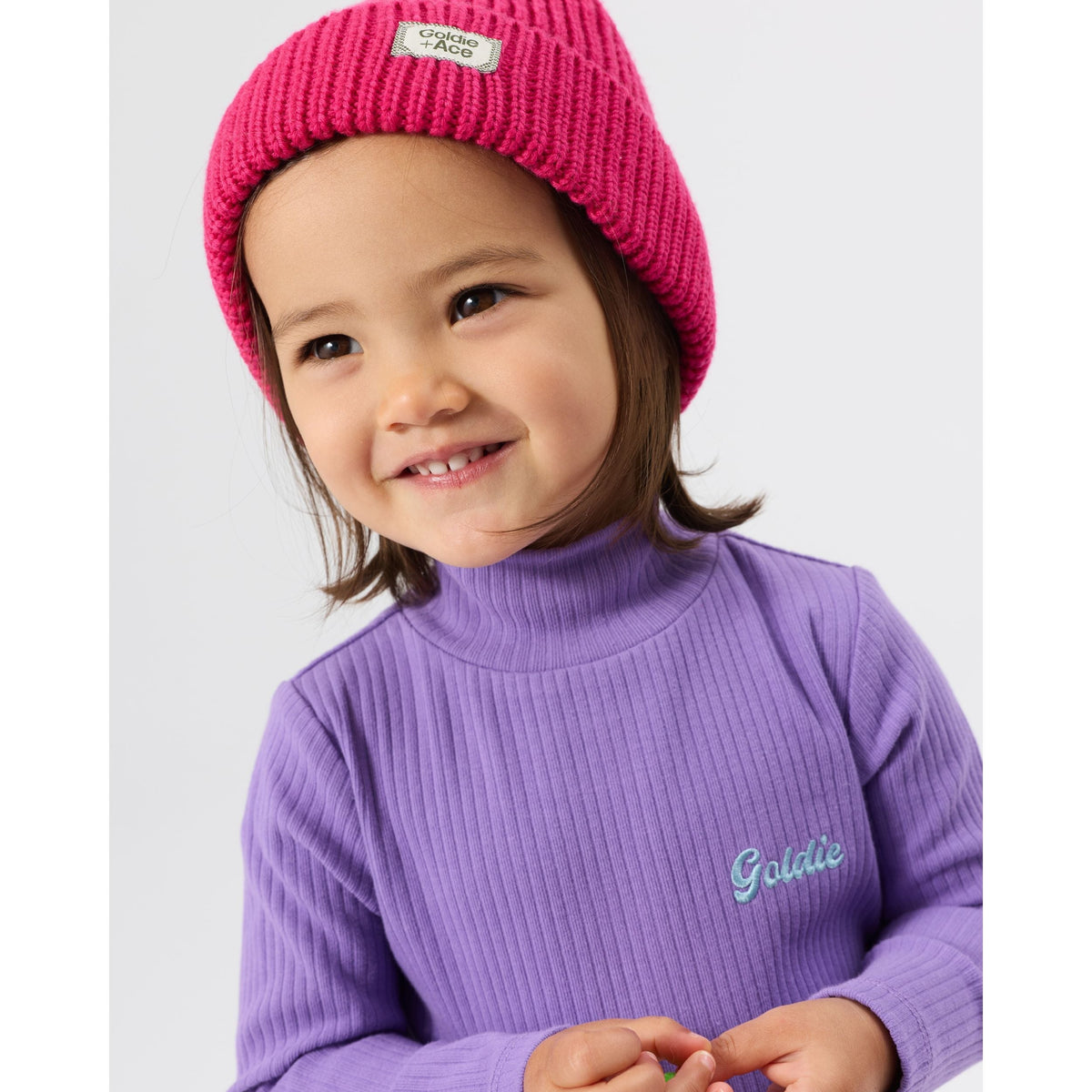 Wool Beanie Pink