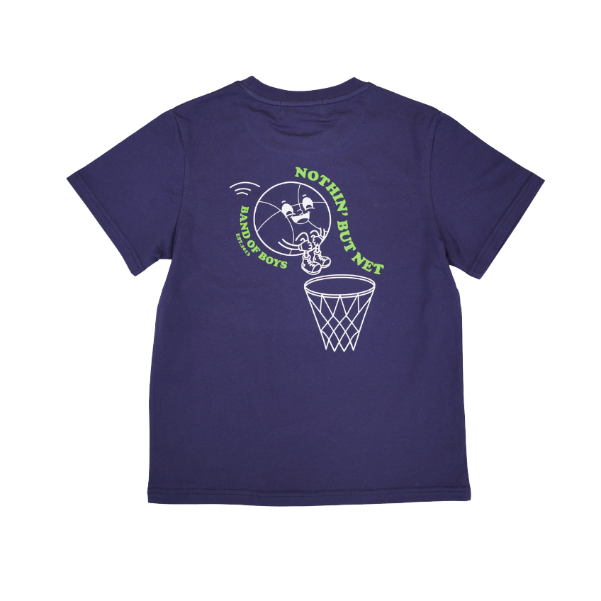 Navy BOB Slam Dunk Tee