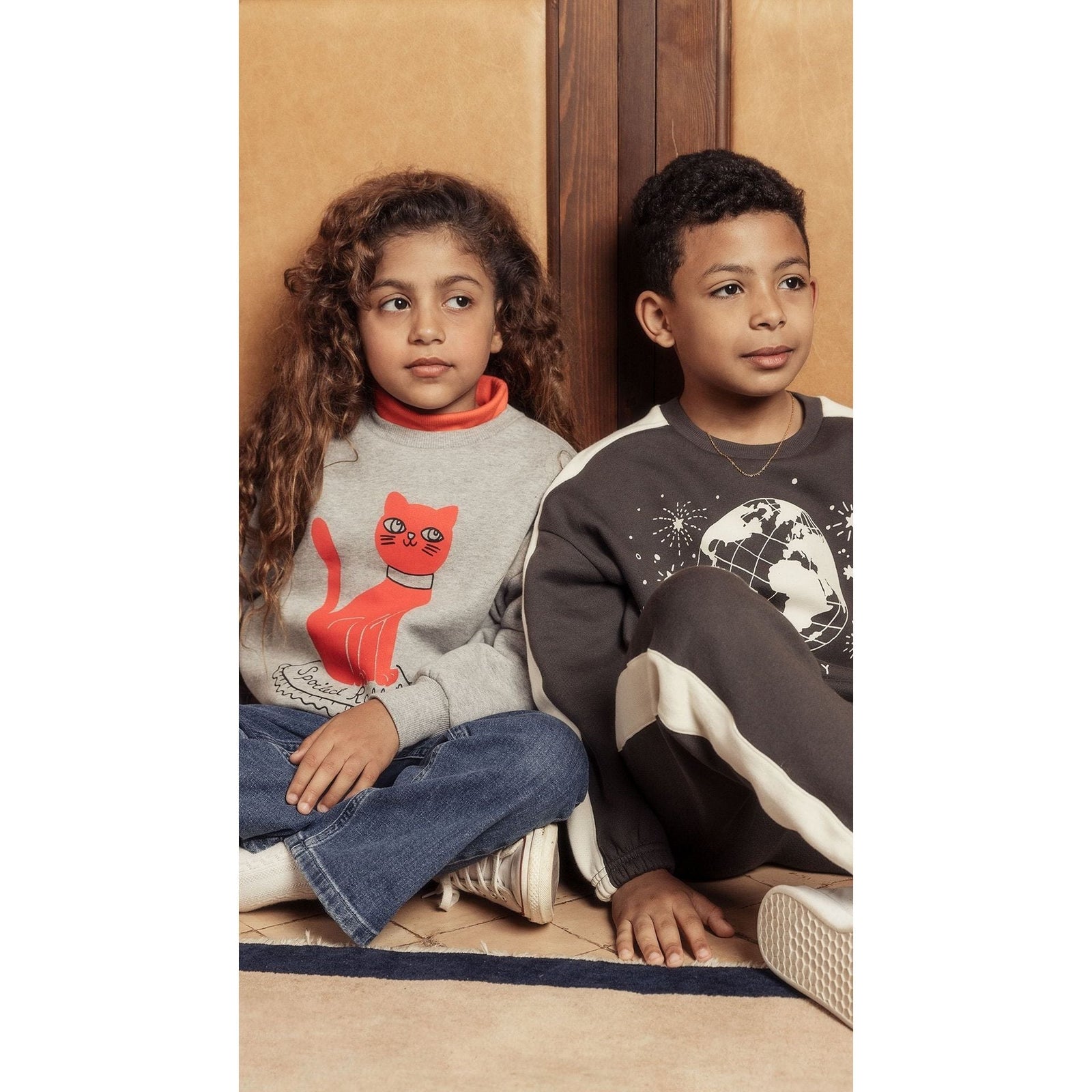 Cat Sp Sweatshirt - Grey