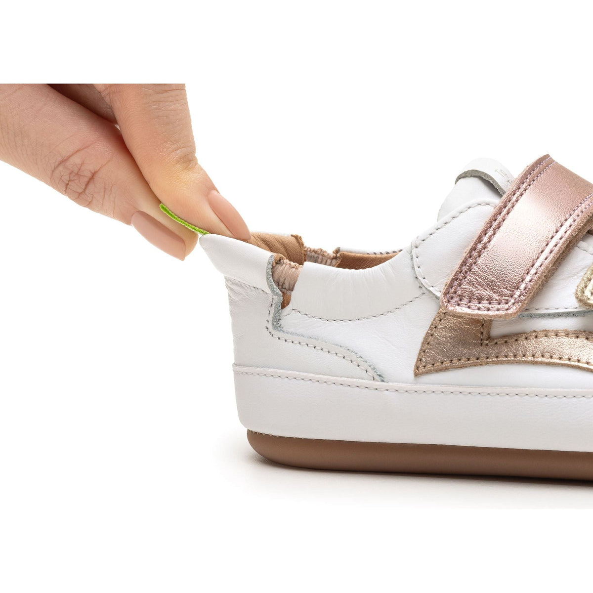 Landy Sneakers - White/ Champagne