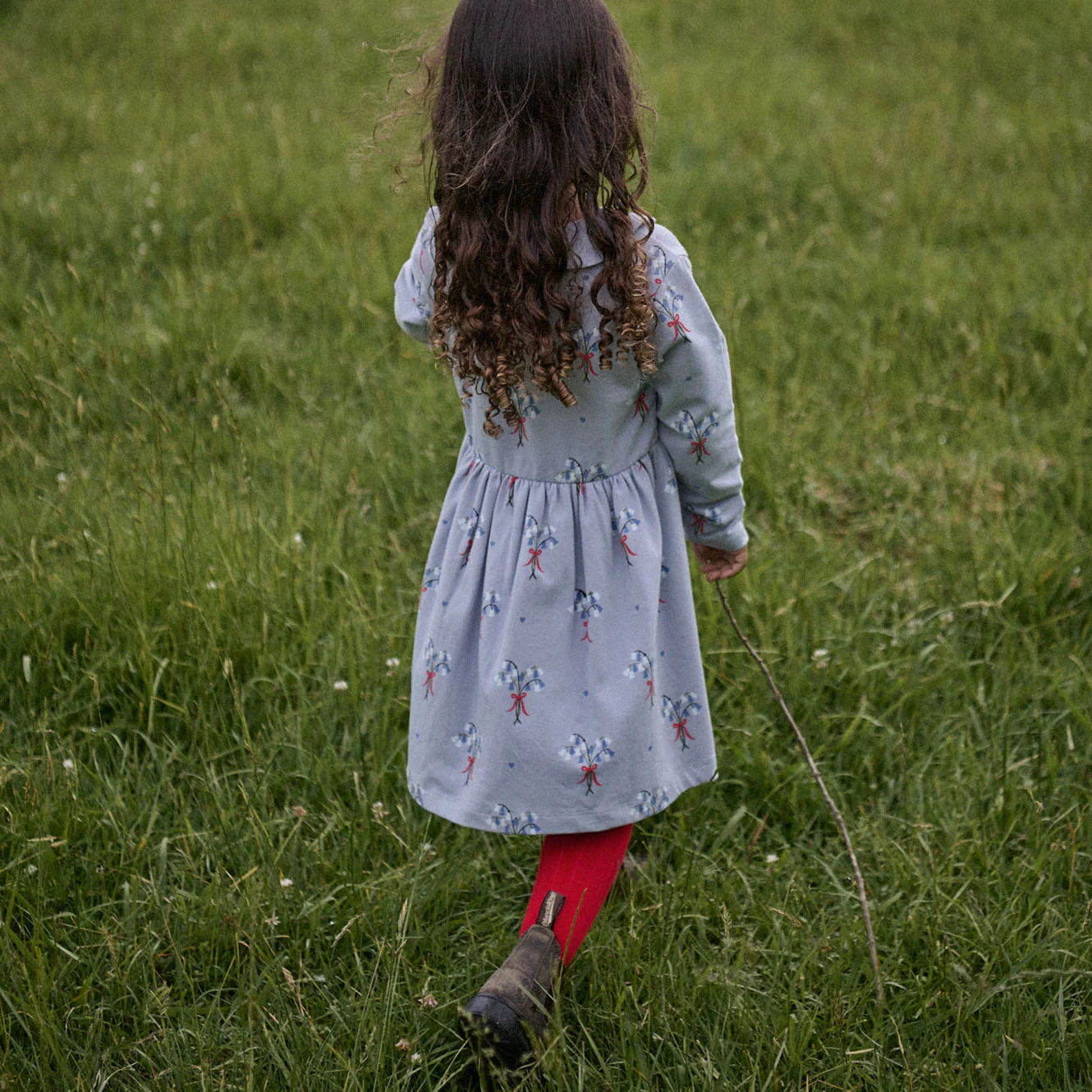 Agnes Dress - Bluebelle Print