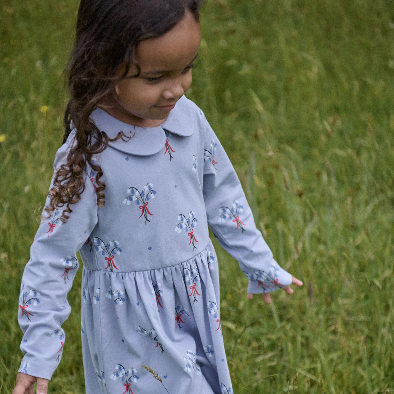 Agnes Dress - Bluebelle Print
