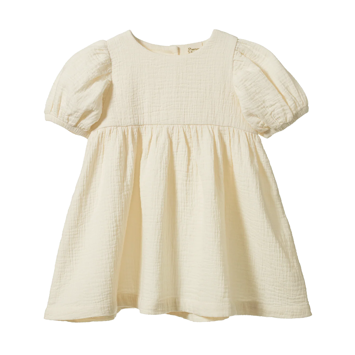 Albertine Dress Muslin - Natural