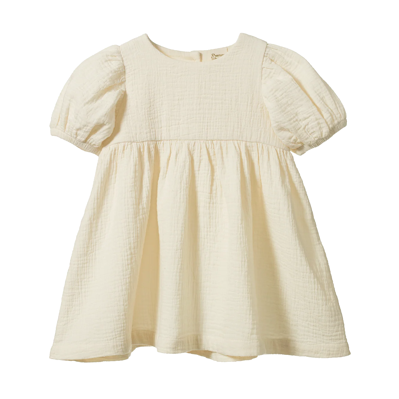 Albertine Dress Muslin - Natural