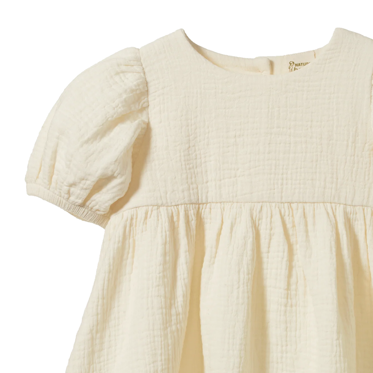 Albertine Dress Muslin - Natural