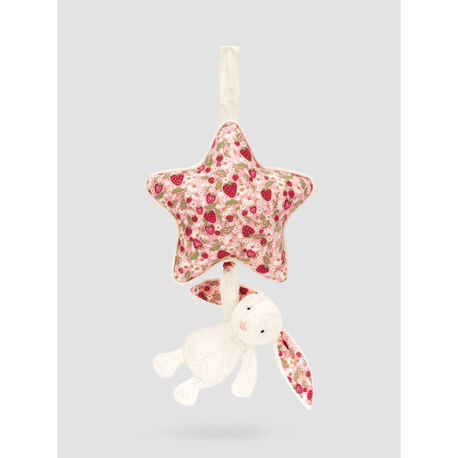 Blossom Cream Bunny Berry Musical Pull