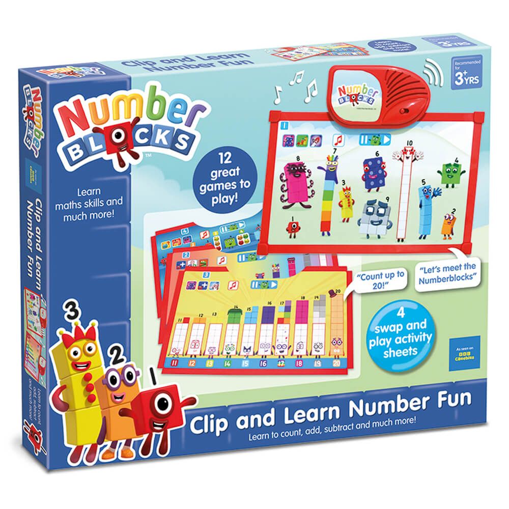Numberblocks Clip &amp; Learn Number Fun