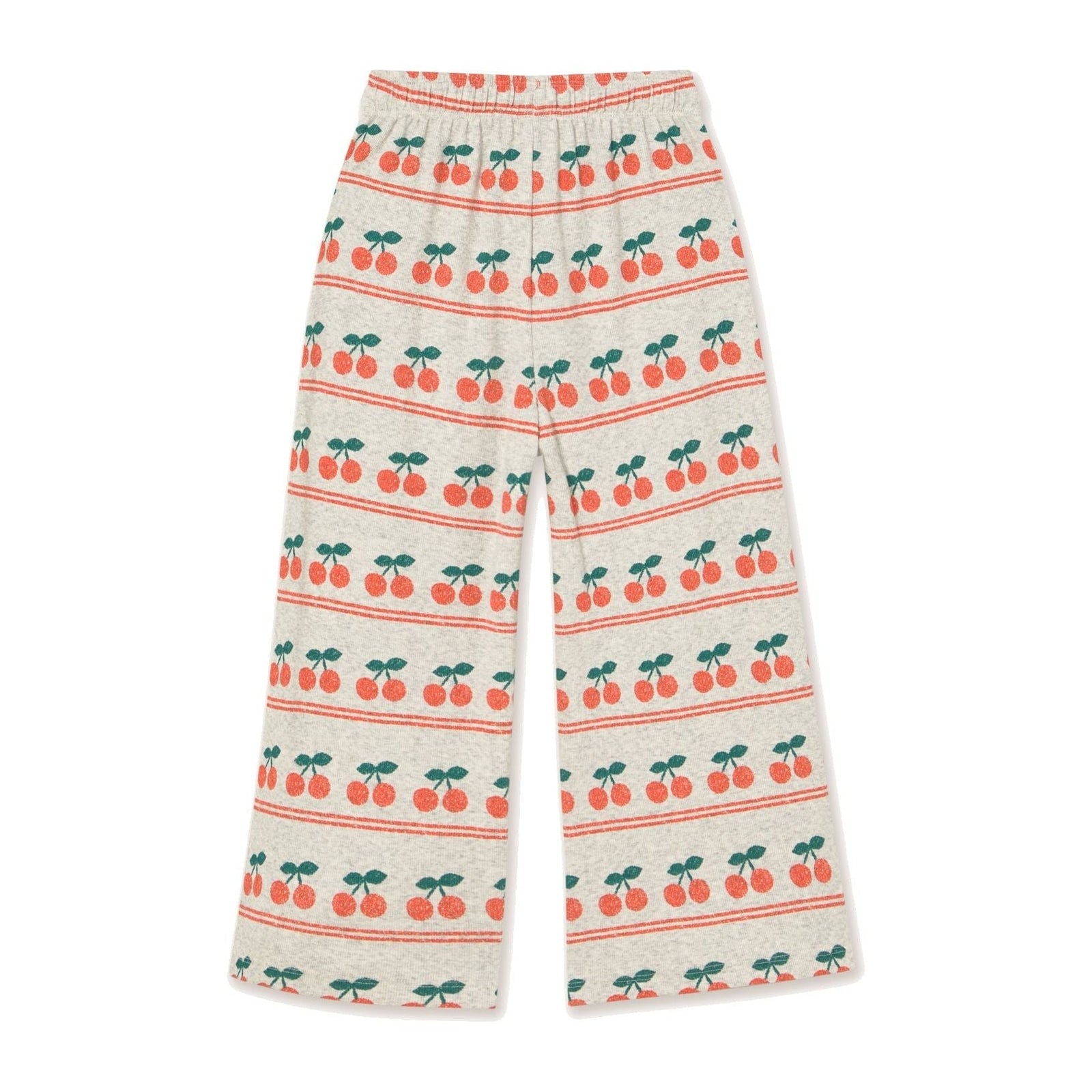 Cherry Pattern Rib Pant
