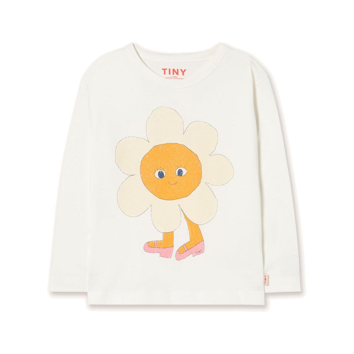 Flower Graphic Sleeve Tee