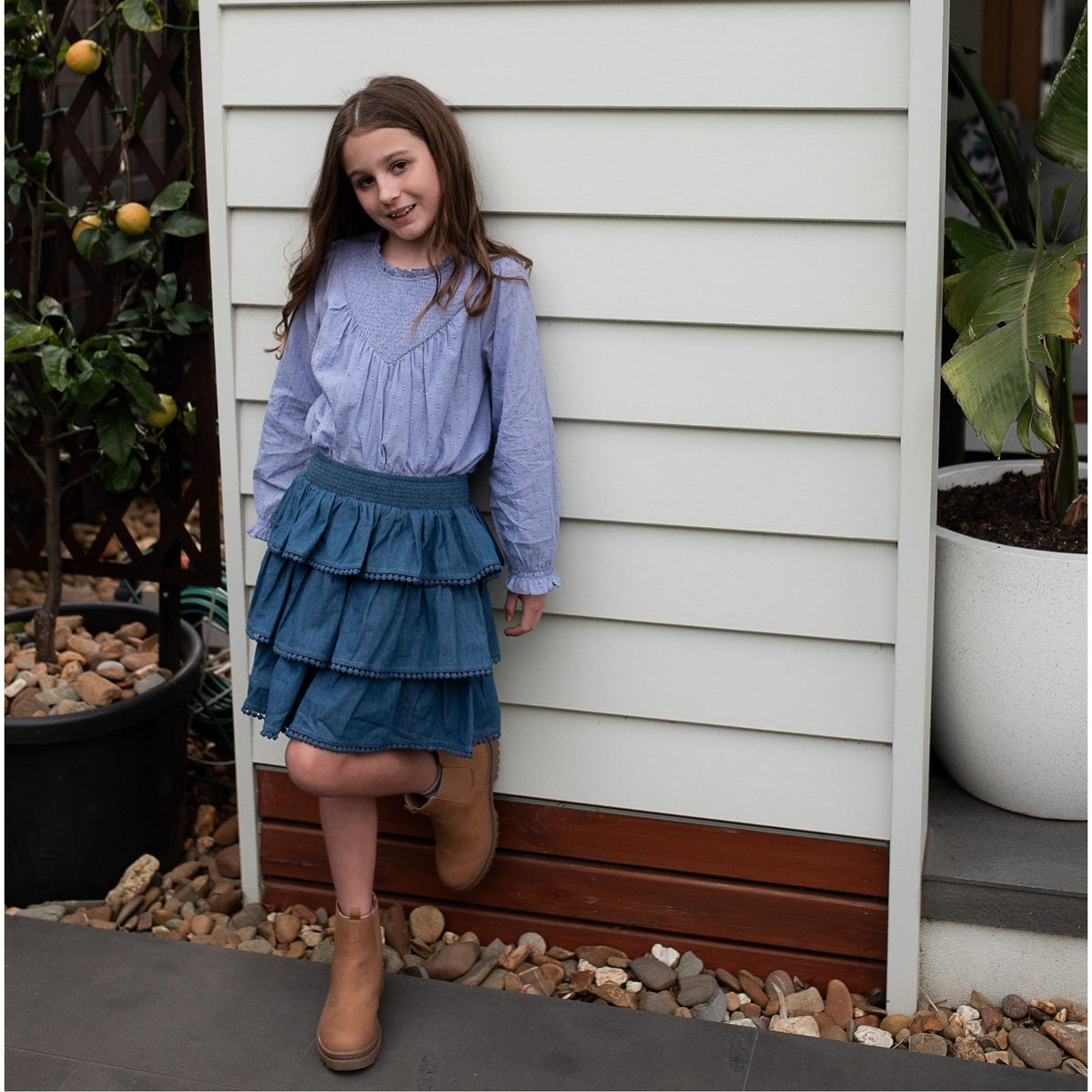 Lallo Shirt-Wisteria