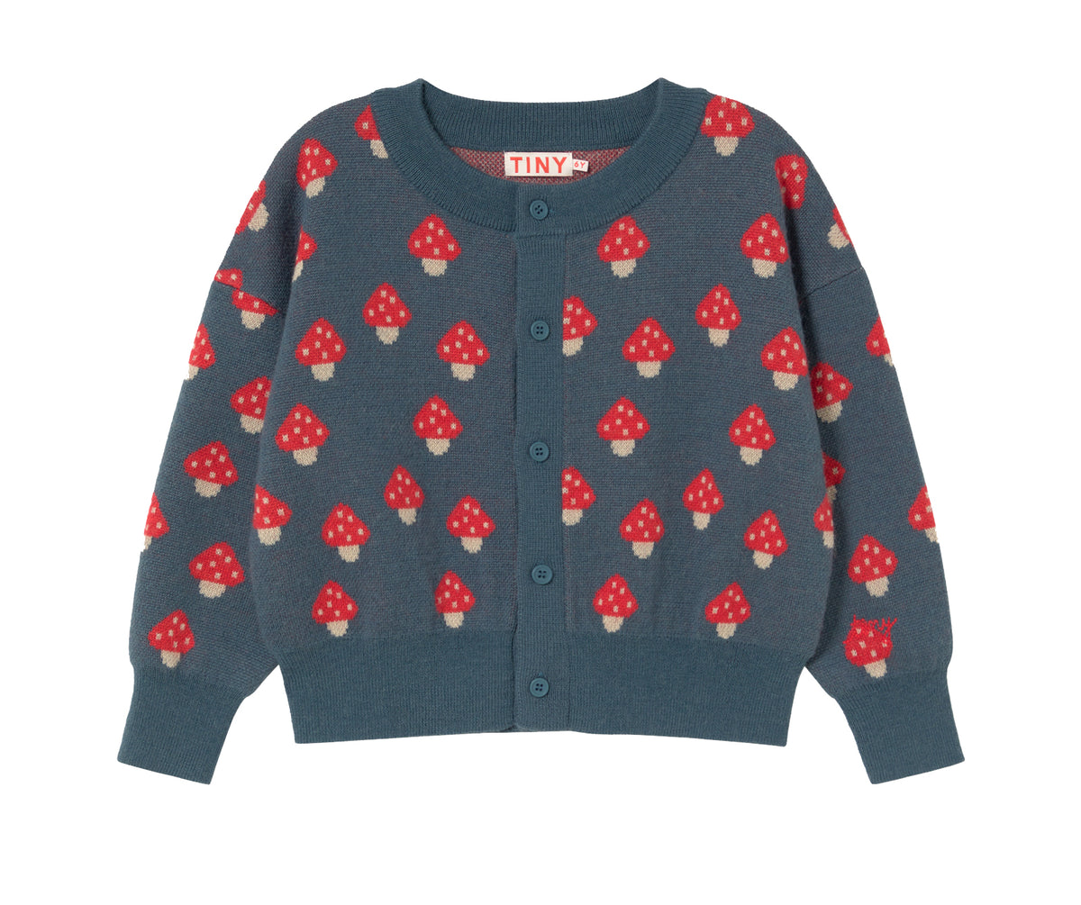 Tiny Mushrooms Cardigan