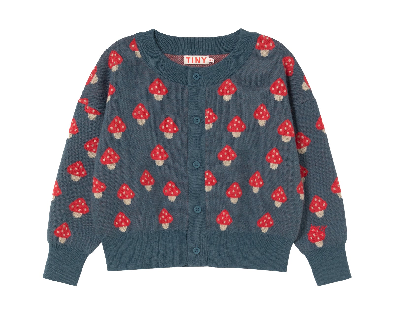 Tiny Mushrooms Cardigan