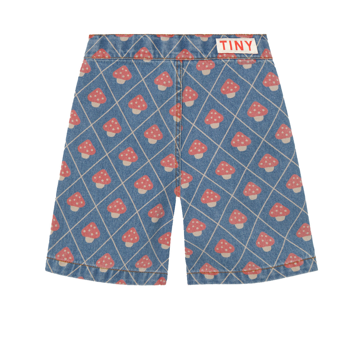Mushrooms Denim Shorts