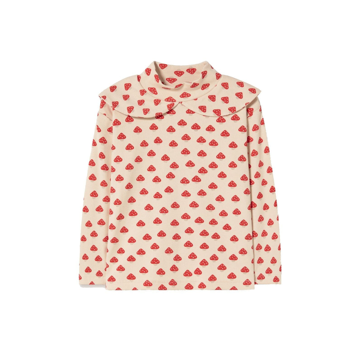 Mini Mushrooms Mockneck
