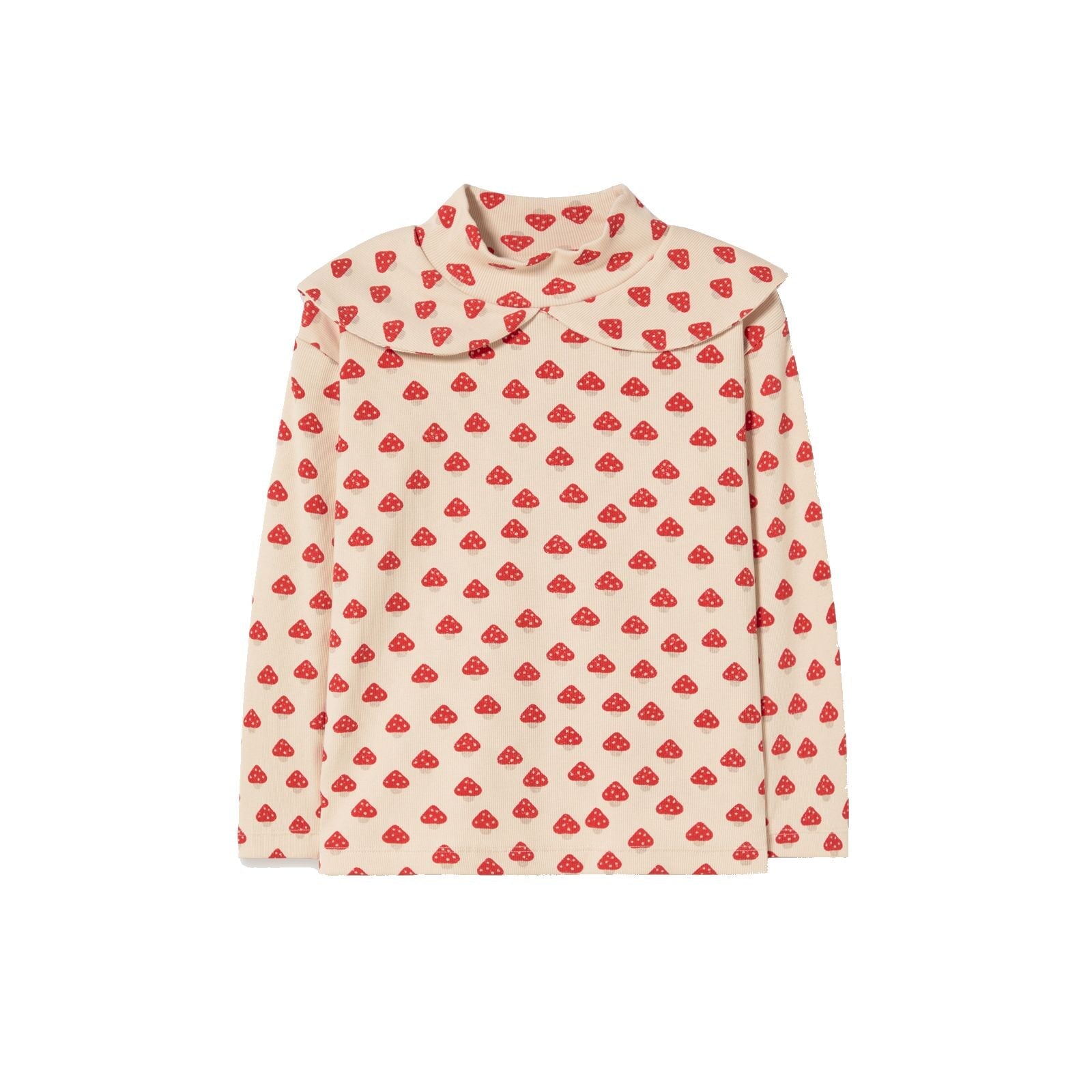 Mini Mushrooms Mockneck