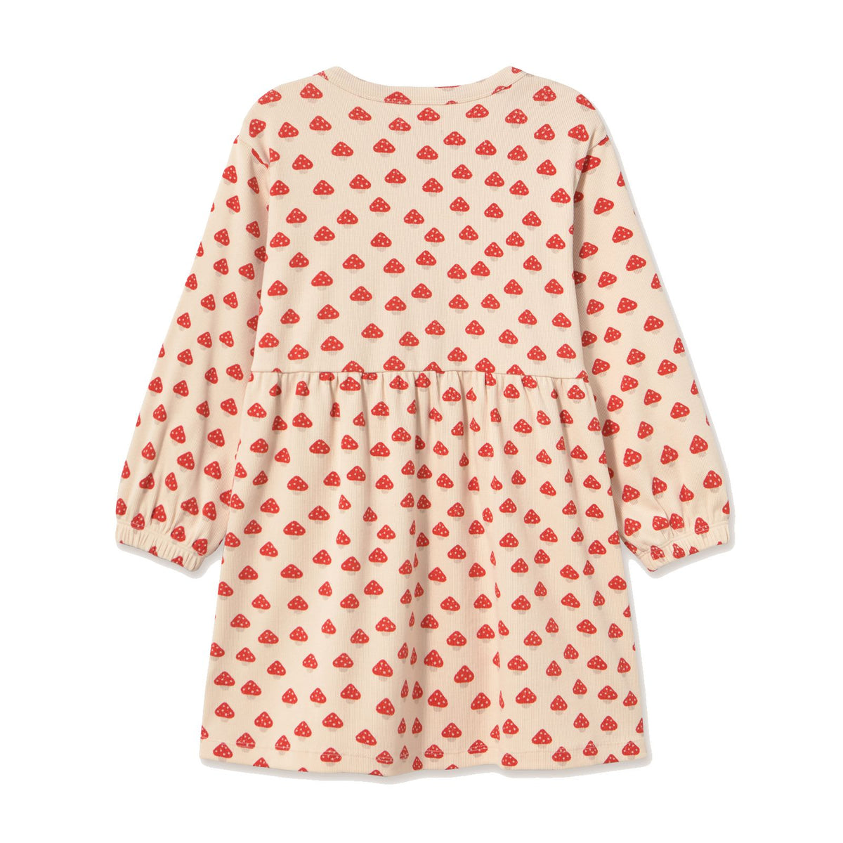 Mini Mushrooms Rib Dress