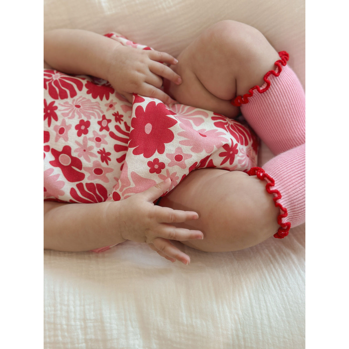 Eva Bubble Romper Rosa