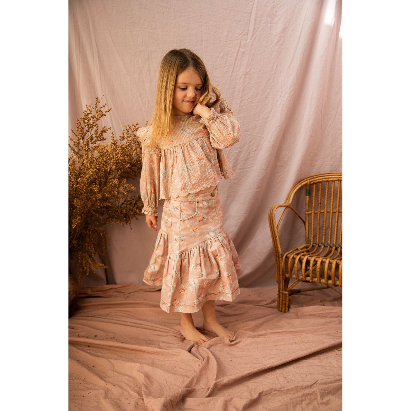 Allie Top-Lamb Chop Country Garden