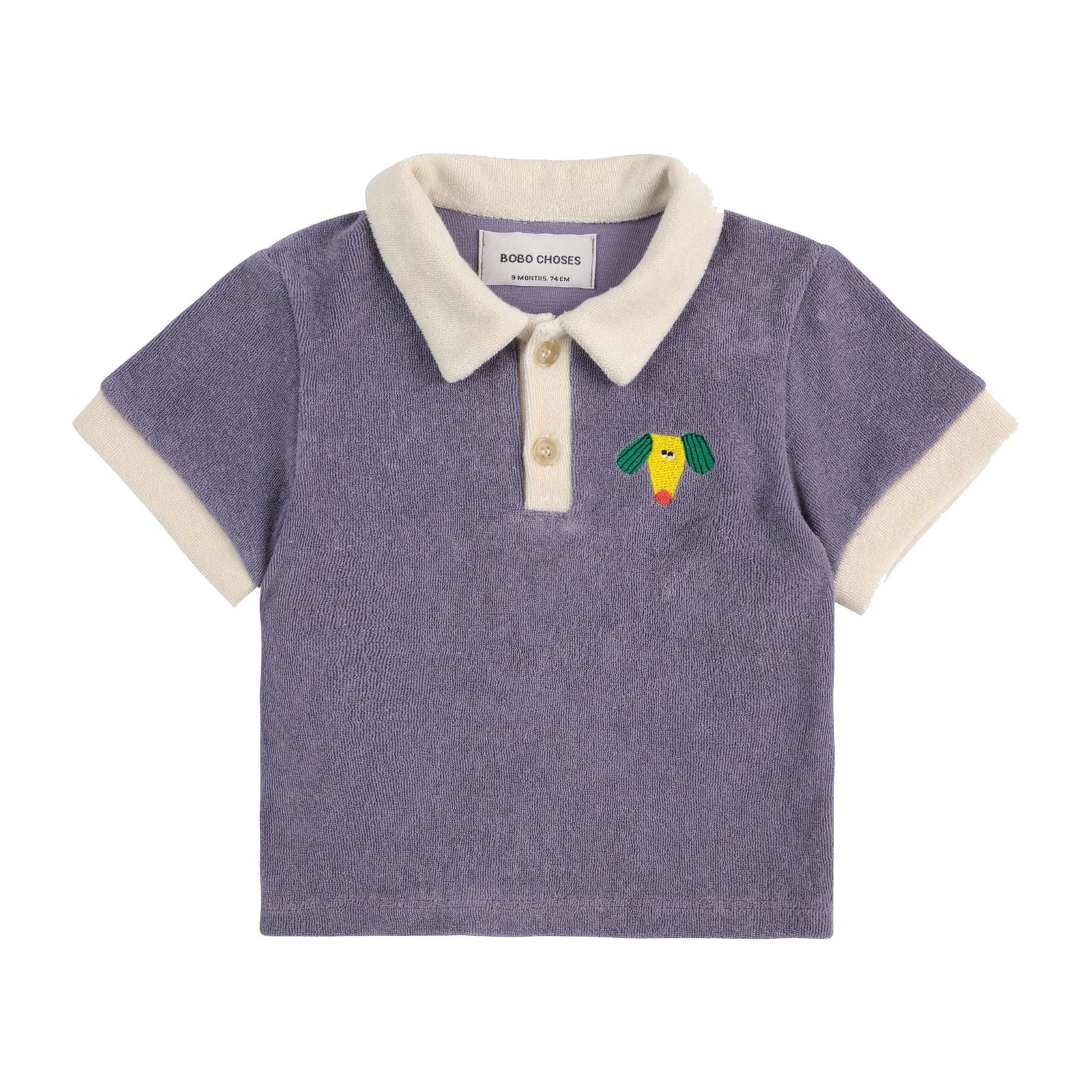 Baby Happy Dog Terry Cloth Polo
