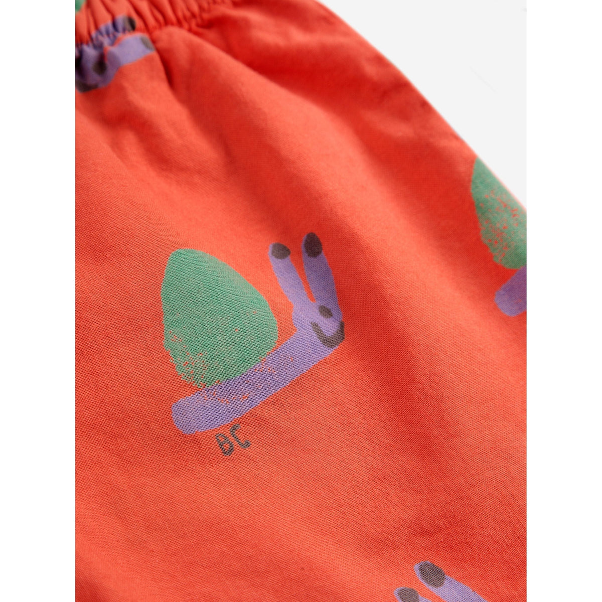 Baby Funny Snail All Over Woven Shorts
