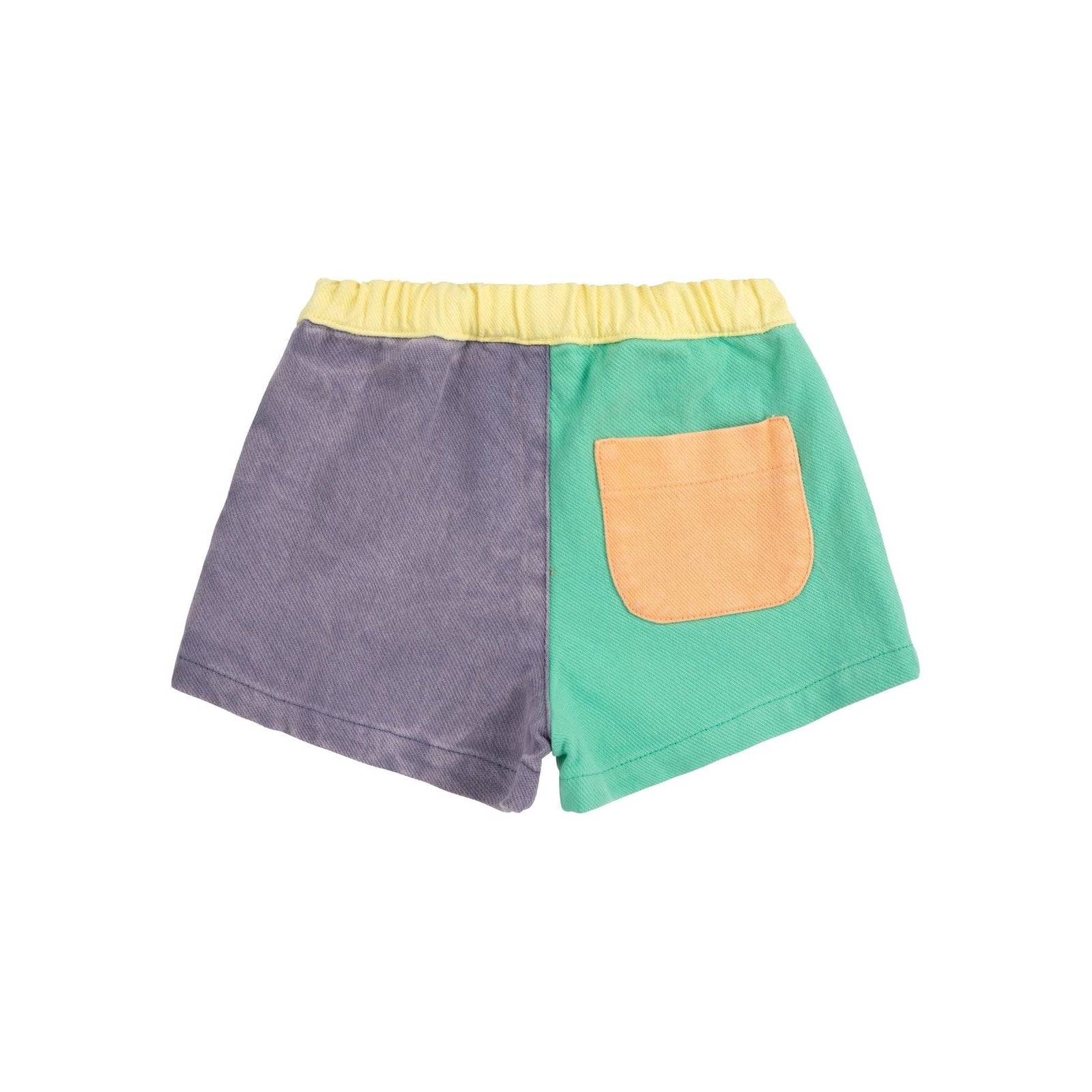Color Block Woven Shorts