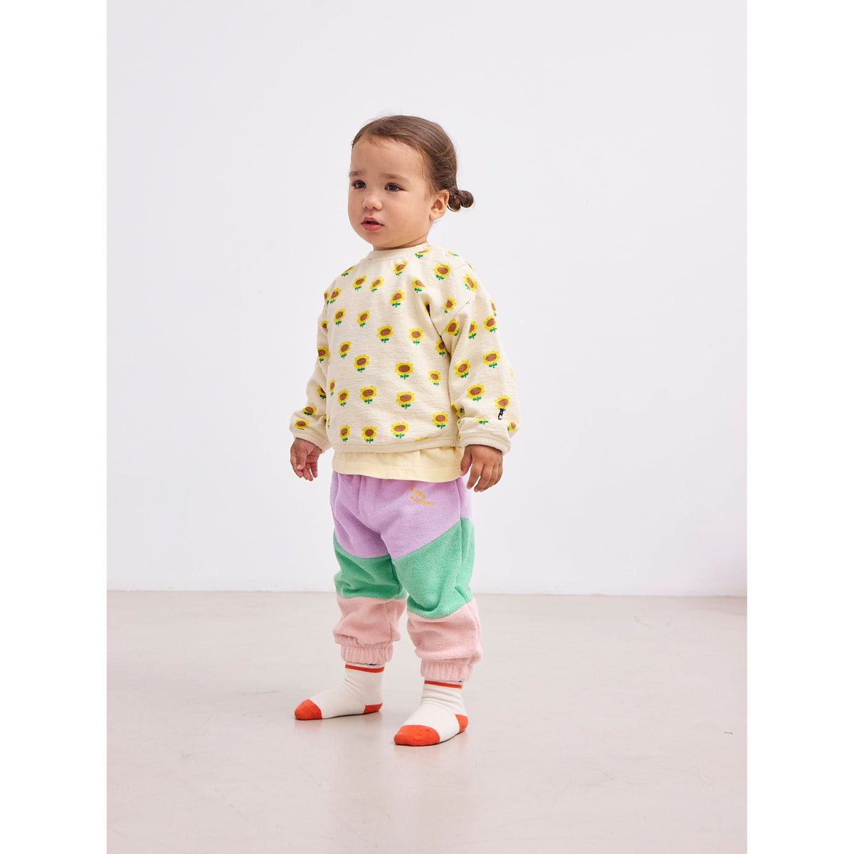 Baby Lila Color Block Jogging Pants