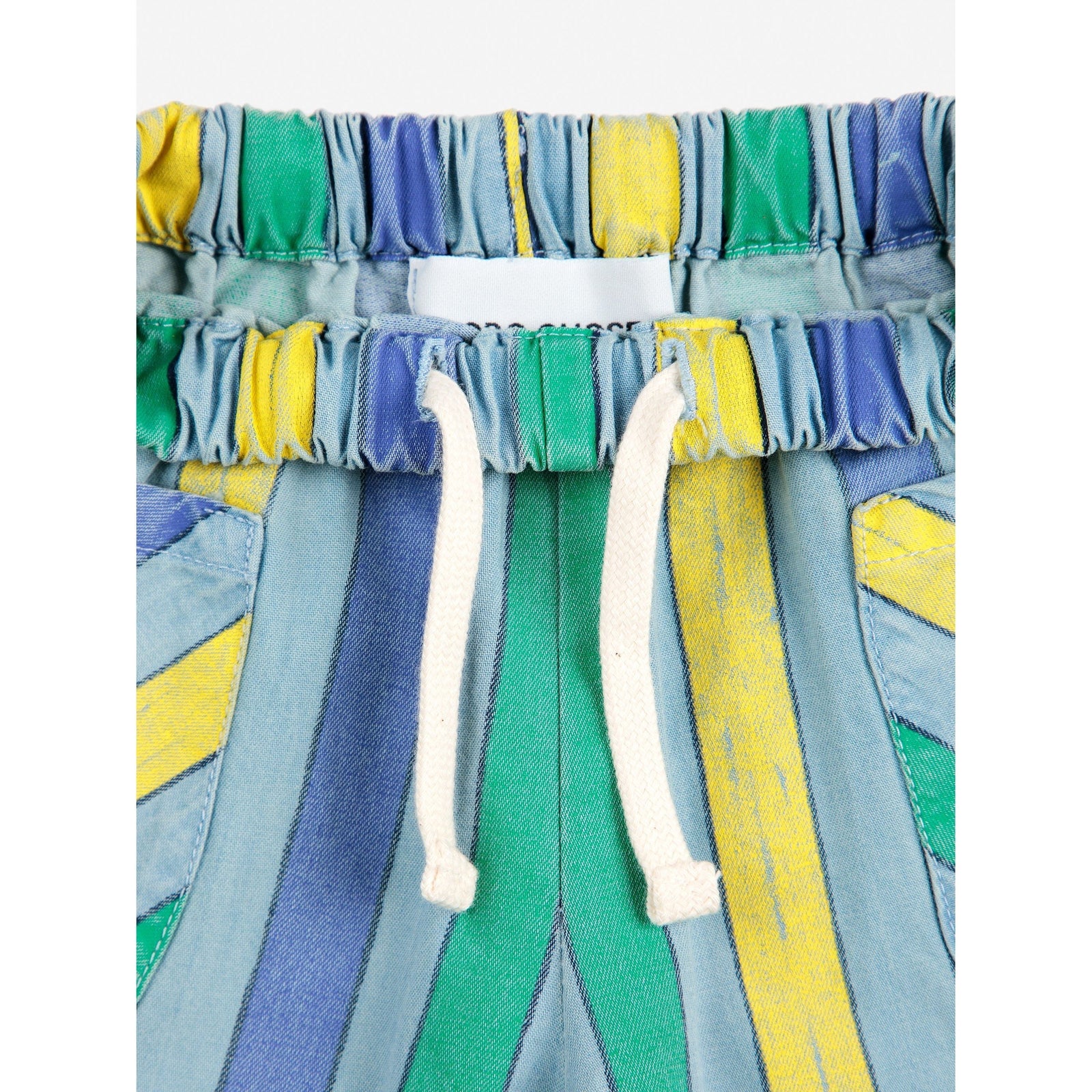 Baby Multicolor Stripes Denim Pants