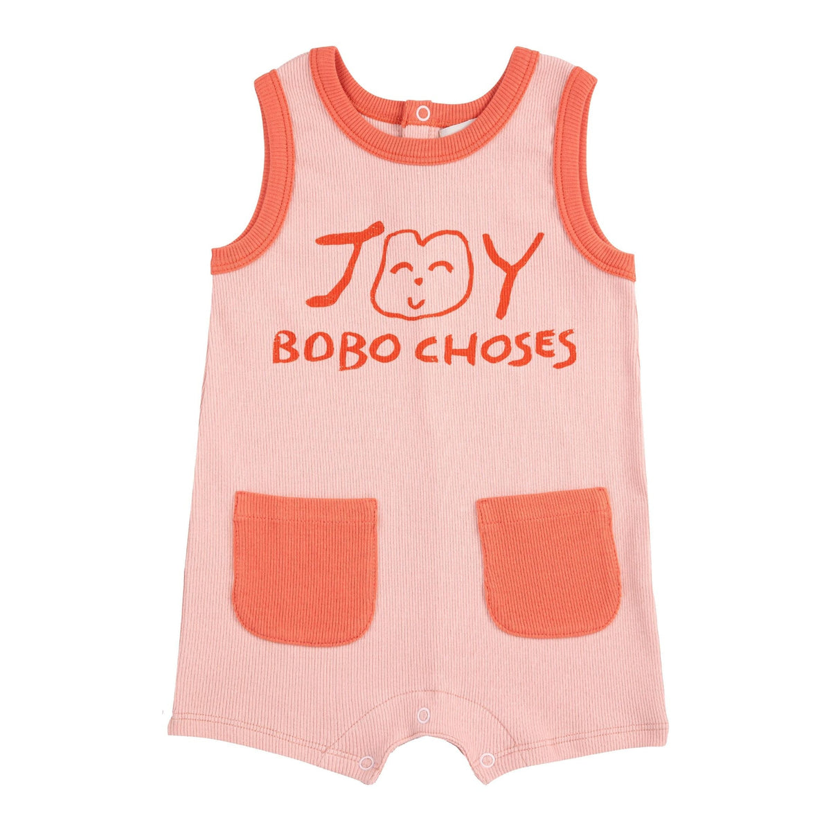 Baby Smiling Pink Playsuit
