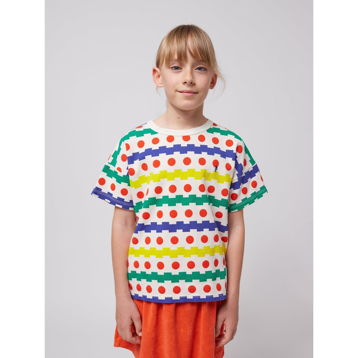 Geometric All Over Waffle T-Shirt