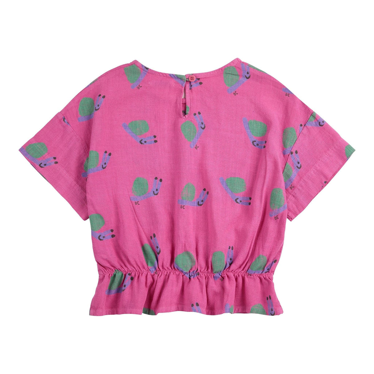 Funny Snail All Over Woven Blouse