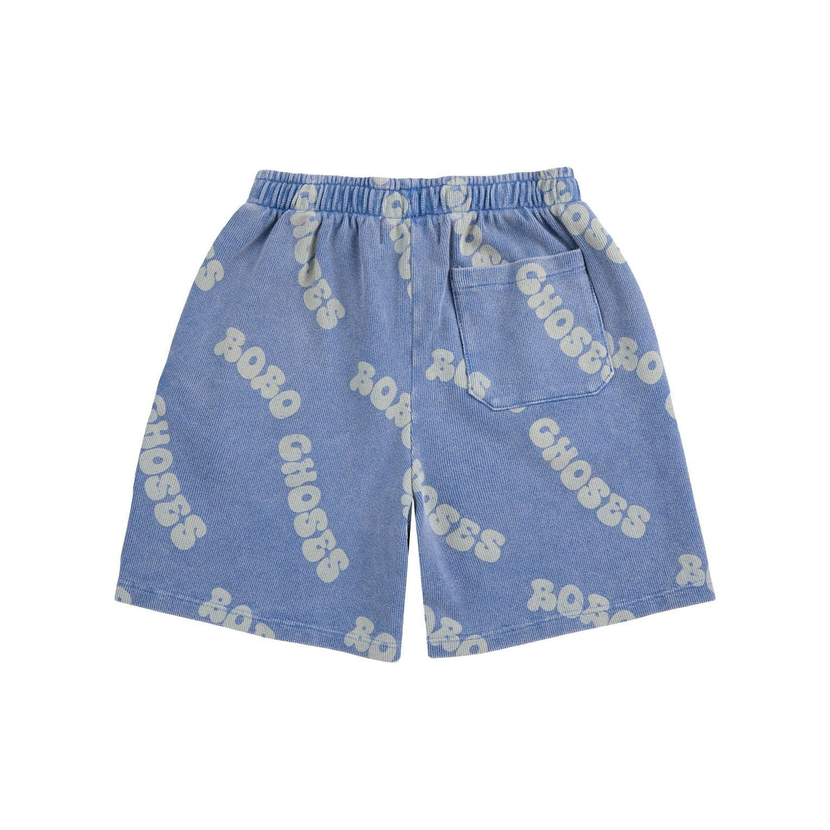 Wavy Bobo Choses All Over Waffle Bermuda Shorts