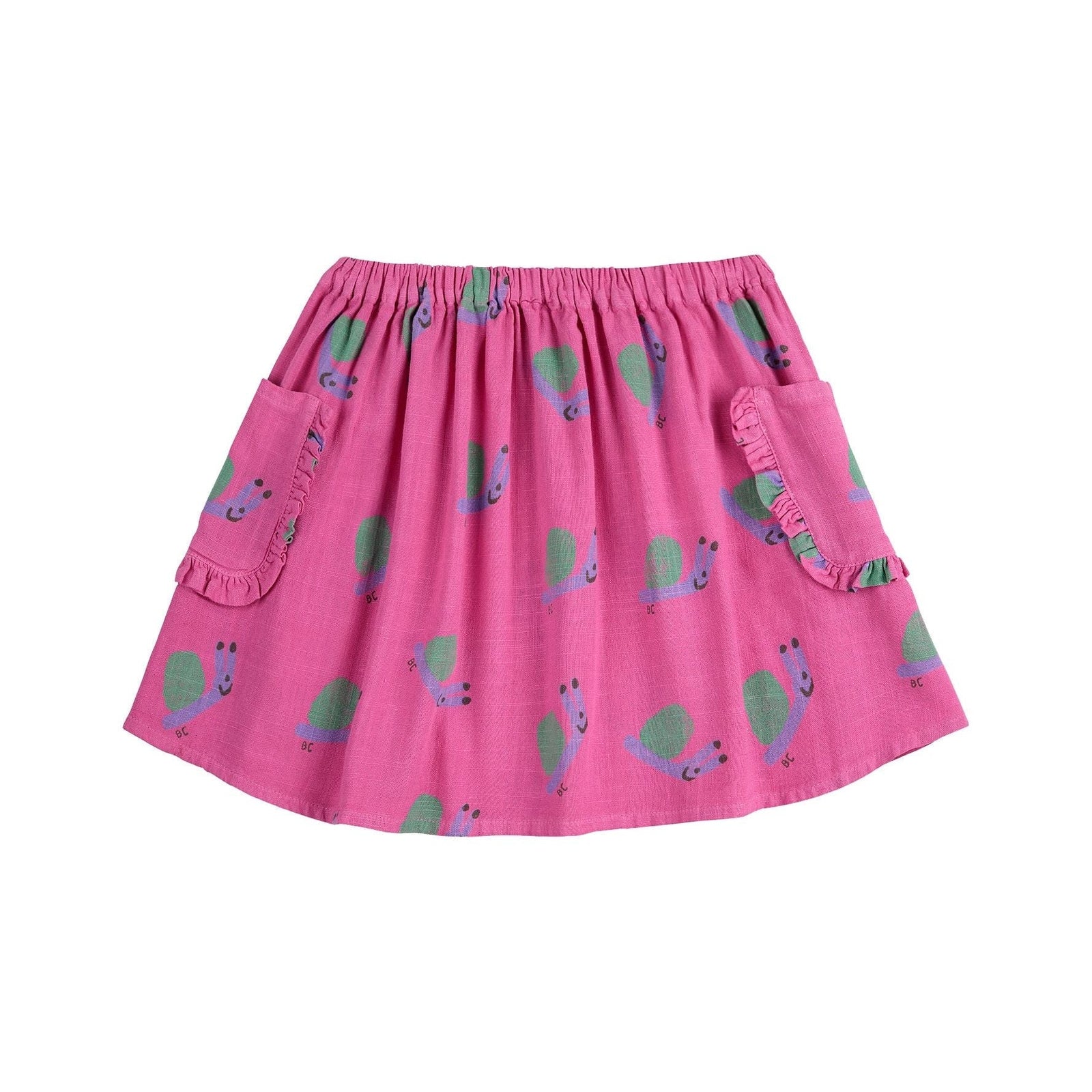 Funny Snail All Over Woven Skirt