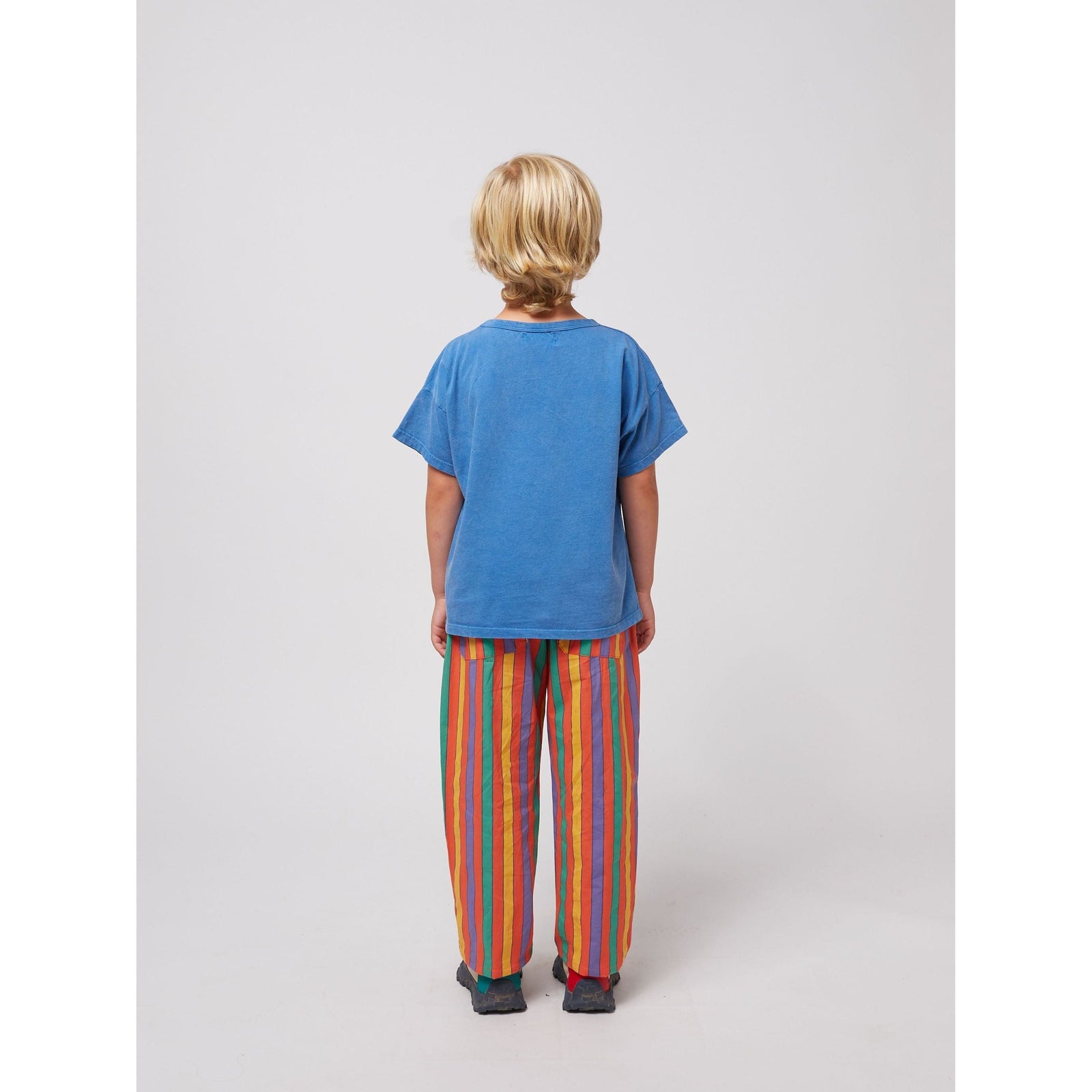 Multicolor Stripes Woven Pants
