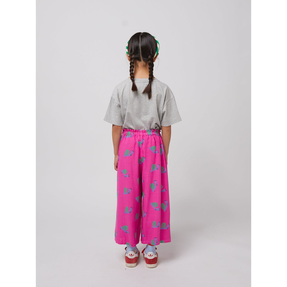 Funny Snail All Over Woven Culotte Pants