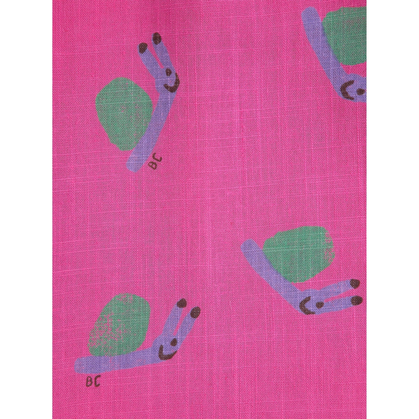 Funny Snail All Over Woven Culotte Pants