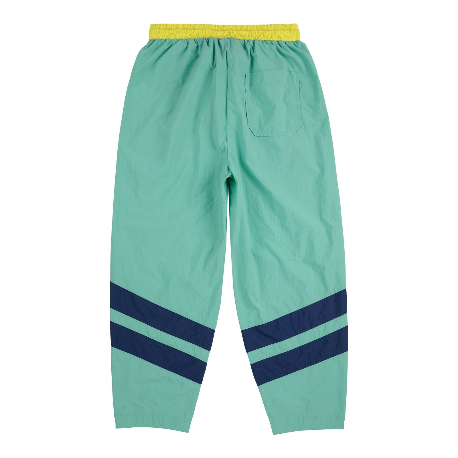 Smiling Color Block Tracksuit Pants