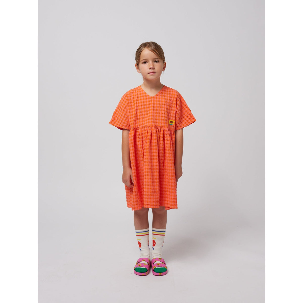 Vichy Woven Dress