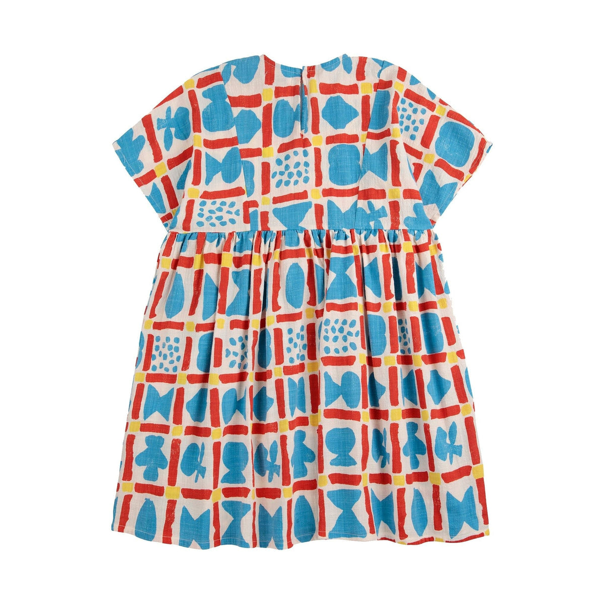Gemetric Game All Over Woven Dress